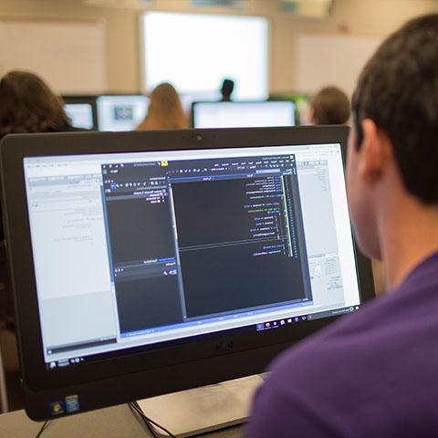 Students learn to code videogames in Maynard Math and Science building